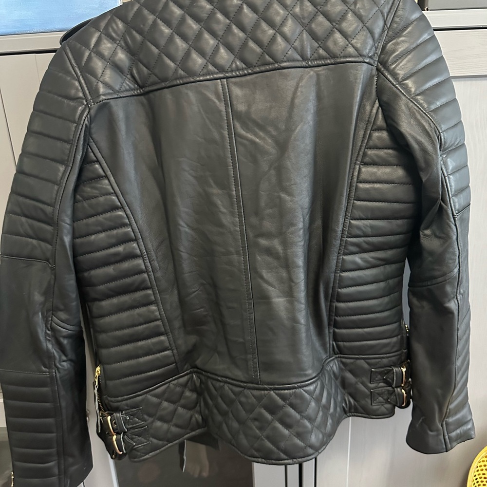 XL Faux Leather Jacket